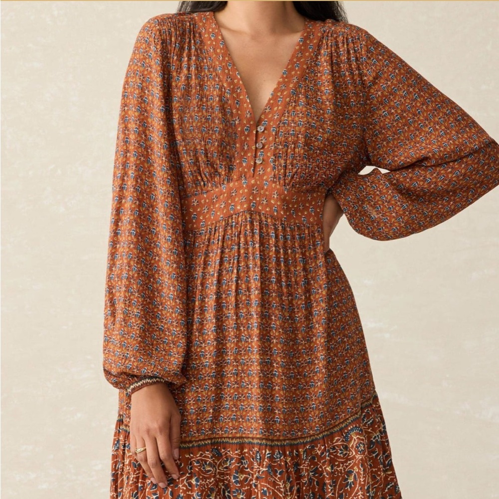 Faherty Woodstock Dress, XS